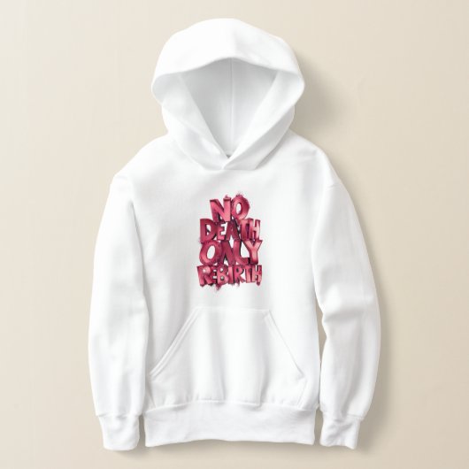 No Death Only Rebirth KIDS PULLOVER HOODIE (レイダウン)