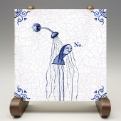 No Delft Blue Dutch Style  タイル