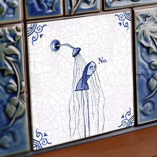 No Delft Blue Dutch Style タイル