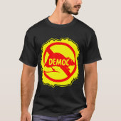 No Democ Rats © FB @ #USAPatriotGraphics Tシャツ (正面)