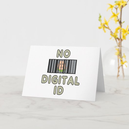 No Digital ID カード (黄色い花)