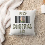 No Digital ID クッション (ブランケット)