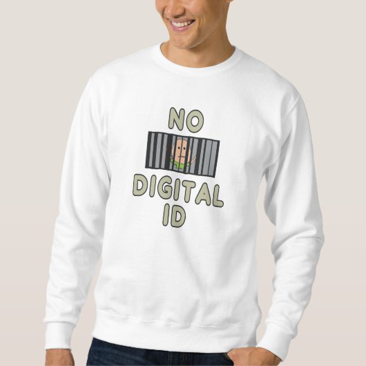 No Digital ID スウェットシャツ (正面)