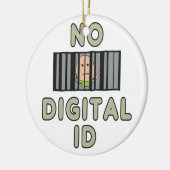 No Digital ID セラミックオーナメント (左)