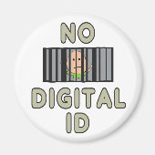 No Digital ID マグネット (正面)