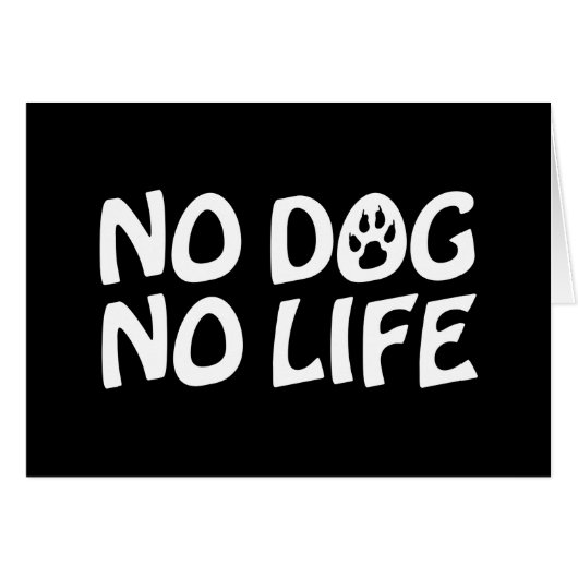 NO DOGライフカード (正面横)