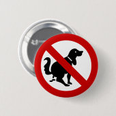 NO Dog Faurling ⚠タイ標⚠ 缶バッジ (正面&裏面)