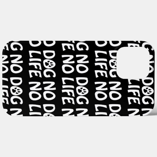 NO DOG NO LIFE CASE-Mate iPhone CASE iPhoneケース (裏面 (横))