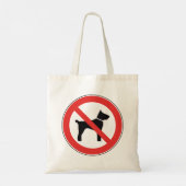 No Dogs Sign Tote Bag トートバッグ (裏面)