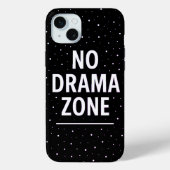 No Drama Zone Case-Mate iPhoneケース (裏面)