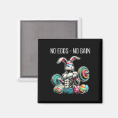 No Eggs - No Gain  マグネット (正面/裏面)