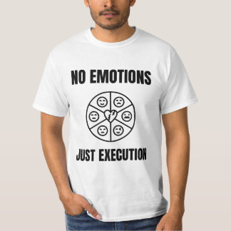No Emotions Trading Mindset Quote Tシャツ