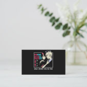 No Endアニメ衣料マンガアートコスプレオタクギフト 名刺 (スタンド正面)