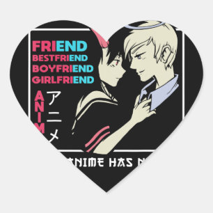No End Anime ClothingマンガアートコスプレOtaku Gift ハートシール