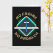 No Engine No Problem Glider カード (黄色い花)