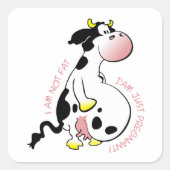 No estoy gorda, solo estoy embarazada スクエアシール (正面)