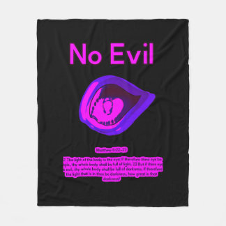 No Evil - City Jamz - Fleece Blanket フリースブランケット