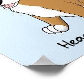 No Evil Corgi Trioポスター ポスター (角)