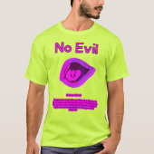 No Evil - Purple Passion -  T-Shirt Tシャツ (正面)