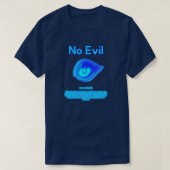 No Evil - Tropical Wave Logo - Tシャツ (デザイン正面)