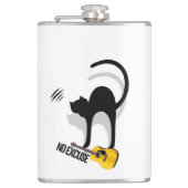 No Excuse Cat Per Tea Mug フラスク (正面)