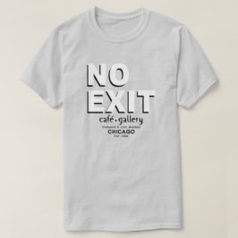 No Exit Cafe, Gallery, Chicago.1958年 Tシャツ