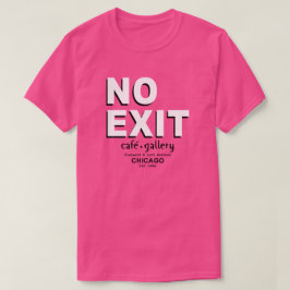 No Exit Cafe, Gallery, Chicago.1958年 Tシャツ