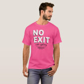 No Exit Cafe, Gallery, Chicago.1958年 Tシャツ (正面フル)