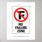 No FAILURE Zone Poster - with Info Line.jpg ポスター (正面)