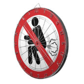 NO FARTING ⚠タイおもしろいトイレのサイン⚠ ダーツボード (正面右)