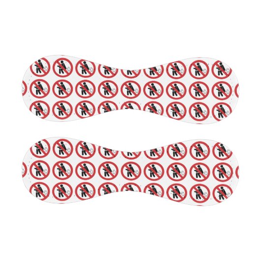 NO FARTING ⚠タイおもしろいトイレのサイン⚠ 野球ボール (パネル)