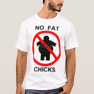 no_fat_chicks tシャツ