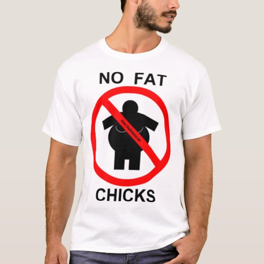 no_fat_chicks tシャツ (正面)