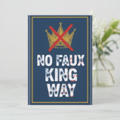 No Faux King Way 招待状 (スタンド正面)