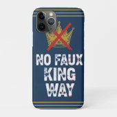 No Faux King Way Case-Mate iPhoneケース (裏)