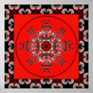 No Fearマンダラグラム ポスター