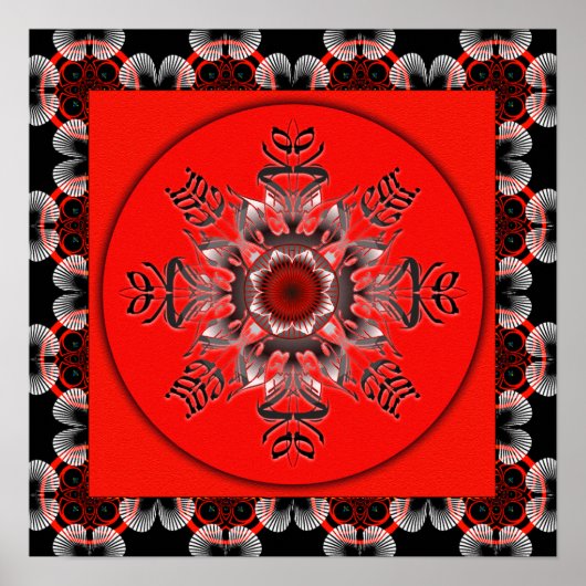 No Fearマンダラグラム ポスター (正面)