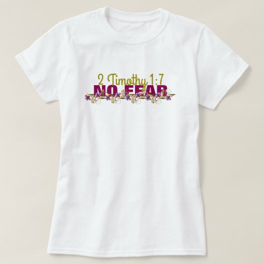 No Fear – ウィメンズハーンズナノTシャツ Tシャツ (デザイン正面)