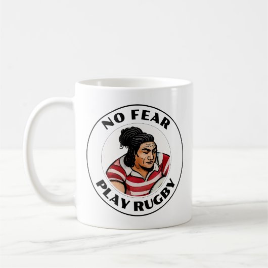 No Fear 遊 Rugby Mug コーヒーマグカップ (左)