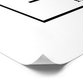 No Fear Elements周期表 ポスター (角)