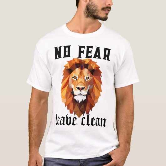 No Fear - Savage Lion Tee Tシャツ (正面)