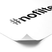 NO FILTERハッシュタグ フォトプリント            (角)