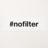 NO FILTERハッシュタグ ヨガマット (正面(横))