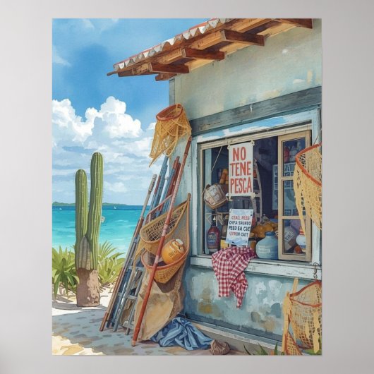 No fish today bonaire ポスター (正面)