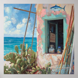 No fish today bonaire ポスター