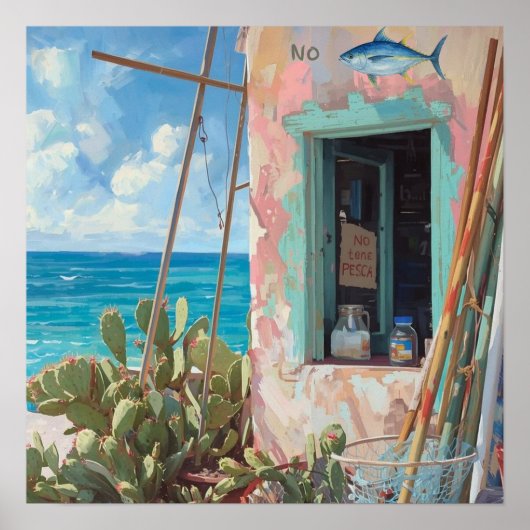 No fish today bonaire ポスター (正面)