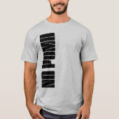 NO FOMOビットコイン暗号Tシャツ Tシャツ (正面)