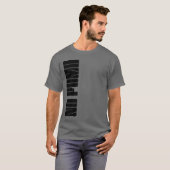 NO FOMO ビットコイン暗号通貨Tシャツ Tシャツ (正面フル)