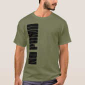 NO FOMO ビットコイン暗号Tシャツ Tシャツ (正面)