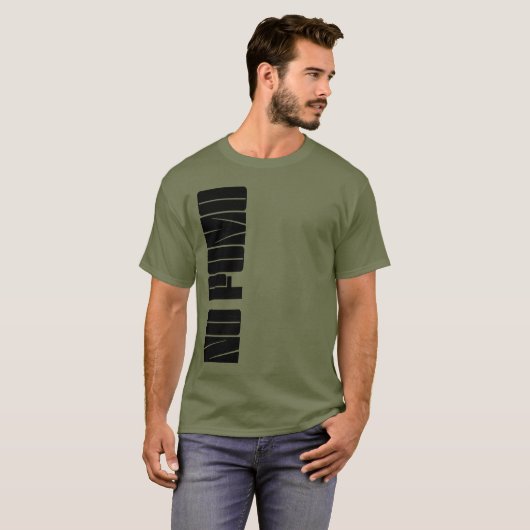 NO FOMO ビットコイン暗号Tシャツ Tシャツ (正面フル)